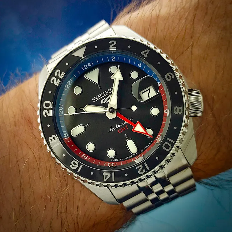 Seiko pepsi bezel sale